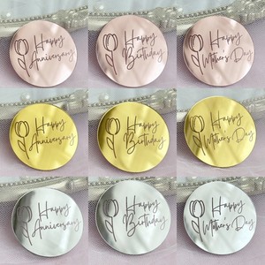 ของตกแต่งเค้กอะคริลิค รูปน้ำผึ้งและของหวาน สำหรับวันเกิด วันครบรอบ วันแม่ คัพเค้ก สไตล์อินส์ ของตกแต่งเค้กพลาสติก - Product Image 1