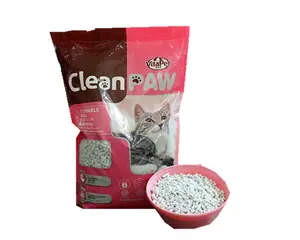 Fornitore di animali domestici Clump forte Flushable rifornito lettiera per gatti in carta riciclata autopulente ecologica senza polvere