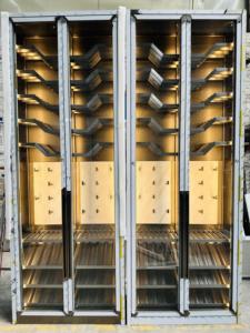 Chất lượng cao thép không gỉ tĩnh nhiệt Tủ rượu thiết kế hiện đại với điều khiển thông minh cho phòng khách ăn khách sạn sử dụng - Product Image 5