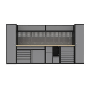 Armoire à outils de haute qualité JZD pour l'extérieur, meuble de rangement pour garage, établi pour garage personnel - Product Image 1