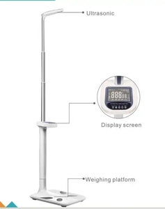 Cheap <strong>Price</strong> Adjustable <strong>BMI</strong> Body Fat <strong>Weight</strong> and Height Measuring <strong>Machine</strong> with Blue Tooth Support - Product Image 2