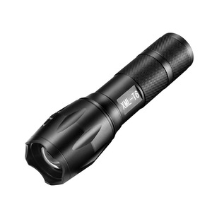 Lampe torche zoomable A100 XML T6 LED, 5 modes, haute puissance, réglage de la mise au point, pour l'extérieur, avec chargeur de batterie - Product Image 4