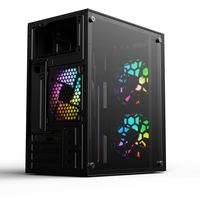 Price Cpu Cabinet Pc Btx Cheap Micro Cases Towerse Tempered Glass Computer Gaming Gamer Atx Case