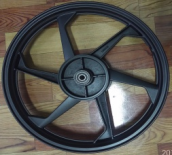 ล้อรถจักรยานยนต์ ล้อฟอร์จ สำหรับเวสป้า ล้อเปล่า สำหรับ FAN <span class=keywords><strong>125</strong></span> TITAN 150/MIX/FAN 150 ESD TITAN <span class=keywords><strong>125</strong></span> 2000/08 KS/ES/FAN 08 - Product Image 4