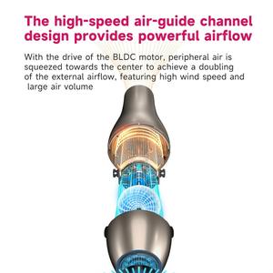 <span class=keywords><strong>Secador</strong></span> de Pelo <span class=keywords><strong>Profesional</strong></span> FirePhoenix F1 MAX PRO <span class=keywords><strong>3000W</strong></span> con Motor BLDC sin Escobillas de 23000 RPM y Alta Potencia para Salón - Product Image 4