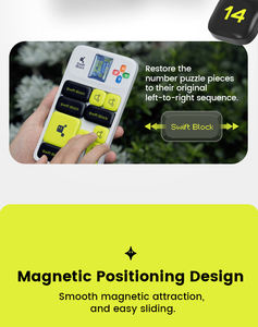 פיסות פאזל מספר אלקטרוני חדש חשיבה חינוכית לילדים מיקוד אימון פאזל הזזה צעצוע - Product Image 5