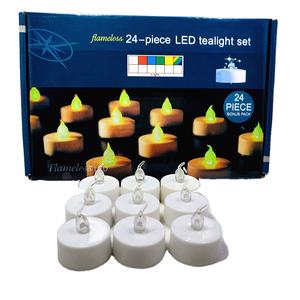 Vela de batería decorativa Batería sin llama Votiva Led Tealight <span class=keywords><strong>Velas</strong></span> Regalo y artesanía <span class=keywords><strong>Velas</strong></span> de San Valentín para boda - Product Image 1