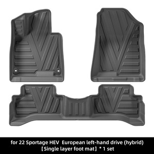 Tapetes de Piso TPE para Todo Clima para <span class=keywords><strong>Kia</strong></span> <span class=keywords><strong>Sportage</strong></span> Hev <span class=keywords><strong>2022</strong></span>, Inodoros, Antideslizantes, Protectores <span class=keywords><strong>Interiores</strong></span> para Auto - Product Image 6