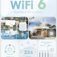 Point d'accès WiFi 6 Wavlink, routeur maillé extérieur, étanche IP67, WL-WN573HX3, Wavlink AX3000 extérieur