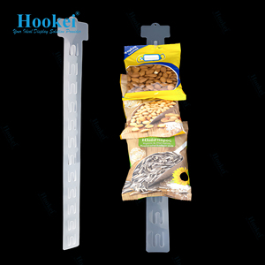 Bandes suspendues de pinces à croustilles avec crochets pour affichage de vente au détail de supermarchés personnalisés en usine - Product Image 3