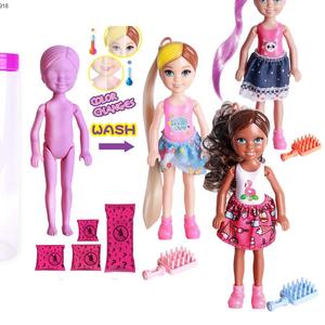 Jouets éducatifs populaires en plastique bricolage Surprise boîte aveugle <span class=keywords><strong>maquillage</strong></span> changements de couleur habiller poupée d'eau révéler la poupée de couleur - Product Image 3