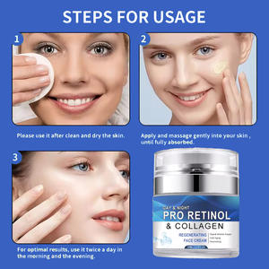 OEM ODM yüksek kalite Retinol krem kollajen yüz nemlendirici süt Anti-Aging gece onarım için kırışıklık kaldırma vücut cilt bakımı - Product Image 4