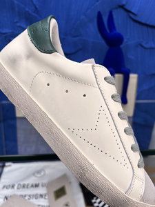 Dirty ShoesRetro Shoes Women Stars Dirty Leather <b>Flat</b> Sports Shoes for Men Five-<b>pointed</b> Star Internal Height Increasing Insole - Product Image 4