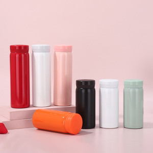 Stainless Steel Insulated Cup 304 Portable Pocket Size Travel Water <b>Bottle</b> For Outdoor Home Office Use - Product Image 2