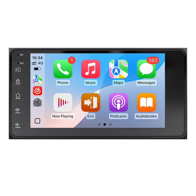 TOYOTA 7 Inch Car Android MP5 Player With Wi-Fi 4+64G Full Touch 1080P Carplay Fans AHD ASP Wires DSP 360
