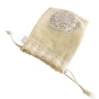 Sacs en tissu de coton bio, recyclables et réutilisables, avec cordon de serrage pour produits