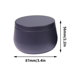 Nến <span class=keywords><strong>tins</strong></span> với nắp đậy 8oz tin container kim loại liền mạch số lượng lớn Nguồn cung cấp bán buôn nến rỗng lọ - Product Image 2