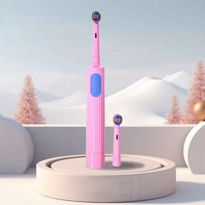 Cepillo de Dientes Eléctrico Sónico Recargable, Limpieza por Vibración Giratoria, Resistente al Agua IPX5, Carga Tipo-C, Cerdas de Nailon Suaves, Limpieza Profunda - Product Image 5