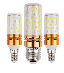 Led bulbs for home Manufacturer supply E14 E27 12W LED corn bulb energy-saving and high brightness for indoor lighting