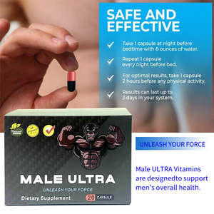 Booster d'Endurance Masculine Amélioration Masculine Santé Sexuelle, Complément de Vitalité, Gélules de Maca pour Hommes - Product Image 3