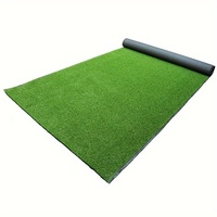 Kunstrasen für Haustiere 20mm Weicher Wasserdichter Innen-/Außenteppich Grüner Dekorativer Rasen für Garten und Spielplätze