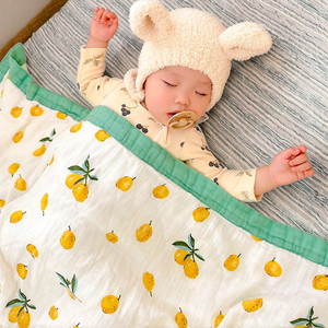 Haute qualité mousseline coton bébé serviette bébé nouveau-né couverture de bain Ultra doux chaud respirant absorbant couvertures d'hiver pour bébé - Product Image 3