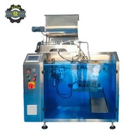 Machine d'emballage automatique pour le remplissage et la fermeture de liquides, type ensacheuse pour la confiture, la sauce chili et la mayonnaise