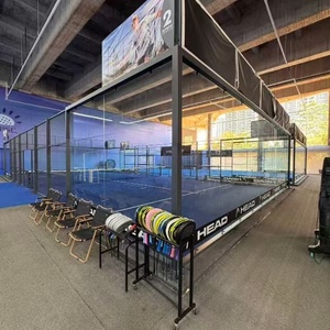 EXITO <span class=keywords><strong>2023</strong></span> <span class=keywords><strong>WPT</strong></span> Standard Cancha De <span class=keywords><strong>Padel</strong></span> Portátil Cancha De <span class=keywords><strong>Padel</strong></span> Panorámica Con Equipo De Instalación CE Disponible - Product Image 1