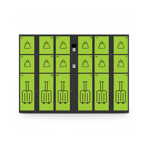 Casier à bagages électronique intelligent en métal pour gares ferroviaires et hubs de métro avec accès par code QR, code PIN et RFID - Product Image 6