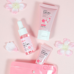 Laikou Customizable Brand Anti-Wrinkle and Toner Eye and Face <strong>Cream</strong> Set Japanese Cherry Blossom Moisturizing Wholesale - Product Image 2