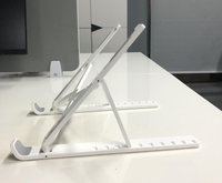 Support de table pliable réglable à 10 vitesses pour ordinateur et téléphone