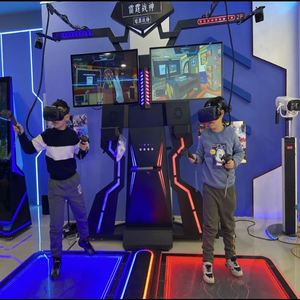 Parque de Atracciones Interior, Cine 9D VR, Juego de Disparos, <span class=keywords><strong>Arena</strong></span> de Realidad Virtual para 2 Jugadores, Batalla VR, Consola de Juegos de Baile Musical - Product Image 4