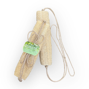 High Quality Whole Natural Loofah Back <b>Scrubber</b> Belt Deep Cleansing and Effectively Removes Dead <b>Skin</b> Cells - Product Image 6