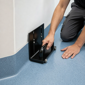 Vinyl Flooring Wall Cutter Floor Covering <b>Edge</b> <b>Trimmer</b> for PVC Sheet Roll Installation and Wall Finishing - Product Image 1