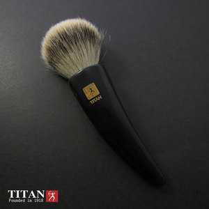 Titan ox manico in corno top nodi d'argento capelli in <span class=keywords><strong>tasso</strong></span> cura del viso <span class=keywords><strong>da</strong></span> uomo <span class=keywords><strong>pennello</strong></span> <span class=keywords><strong>da</strong></span> <span class=keywords><strong>barba</strong></span> <span class=keywords><strong>da</strong></span> <span class=keywords><strong>barba</strong></span> - Product Image 5