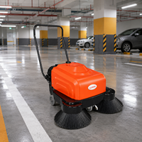 Balayeuse autoportée haute performance KDS-S3, balayeuse industrielle avec suppression de la poussière