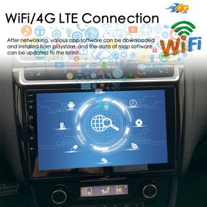 Autoradio Android 13 128 Go pour VW Volkswagen POLO 5 2008-2020 Lecteur multimédia vidéo GPS Navigation Stéréo CarPlay Navigation - Product Image 5