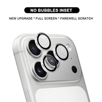 Protector de pantalla de lente de cámara individual 9H antiarañazos para iPhone 18 Pro Max, vidrio templado