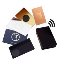 Hochwertige 13,56MHz RFID T5577 Mini-Tag NFC Metallkarte DCR01 Modell CMYK-Druck für Hotelgebrauch Wasserdicht & Anpassbar
