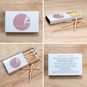 Custom Printing Safety <strong>Matches</strong> Wholesale Luxury Classic <strong>Match</strong> <strong>Box</strong> with Custom Logo Eco-Friendly Cardboard Matchsticks - Product Image 4