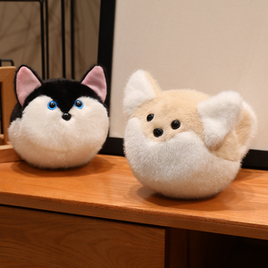 Peluche Interattivo a Forma <span class=keywords><strong>di</strong></span> Gatto o Cane Cartone Animato, Giocattolo Antistress da Stringere, Regalo per Amici - Product Image 3