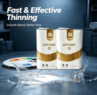 Diluant pour peinture automobile, diluant pour laque, réducteur de solvant, durcisseur pour peinture automobile