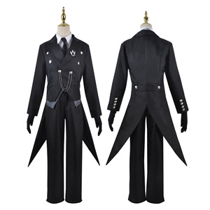 Costume Cosplay di Sebastian Michaelis Black Butler Uniforme per Adulti Carnevale Anime Halloween Feste in Maschera Giochi - Product Image 6