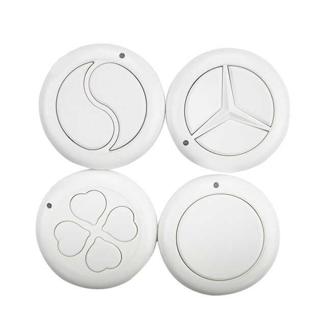 Universal 1/2/3/4 Keys RF Wireless 433.92MHz Learning Code Remote Control Elderly Bed Call Hospital Nursing Home Emergency SOS
