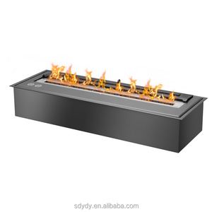 Caminetto a <span class=keywords><strong>Bioetanolo</strong></span> in Acciaio dal Design Moderno <span class=keywords><strong>con</strong></span> Funzioni di Riscaldamento e Decorazione per Hotel, Adatto per Uso in Cucina, Tipo a Incasso - Product Image 3