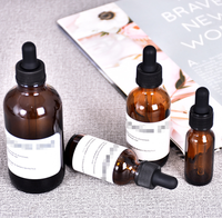 Botol Kaca Amber Anti Anak 10 Ml, Botol Minyak Pipet