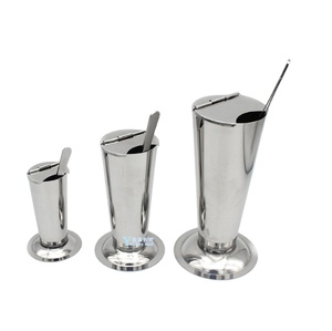 Prix usine <span class=keywords><strong>pince</strong></span> à épiler médicale en acier inoxydable grande <span class=keywords><strong>pince</strong></span> à épiler de taille moyenne cylindre avec couvercle - Product Image 1
