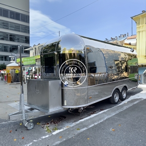 Remorque alimentaire mobile rapide OEM 2025, chariot alimentaire, camion de restauration pour pizzas, glaces, bières, entièrement équipé d'une cuisine complète - Product Image 3