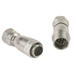 Conector Circular Impermeable CSP XM16 de 2, 3, 4 y 5 Núcleos, Carcasa de Goma para Instalación por Soldadura, Equipo de Comunicación - Product Image 1