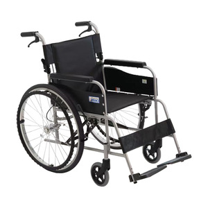 Silla de ruedas manual MiKi MXT-43JL, pequeña, ligera, plegable, de aleación de aluminio, ayuda para la movilidad para personas discapacitadas y mayores. - Product Image 4